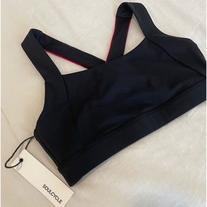 NWT Soul Cycle Make It Bright Bra Velvet